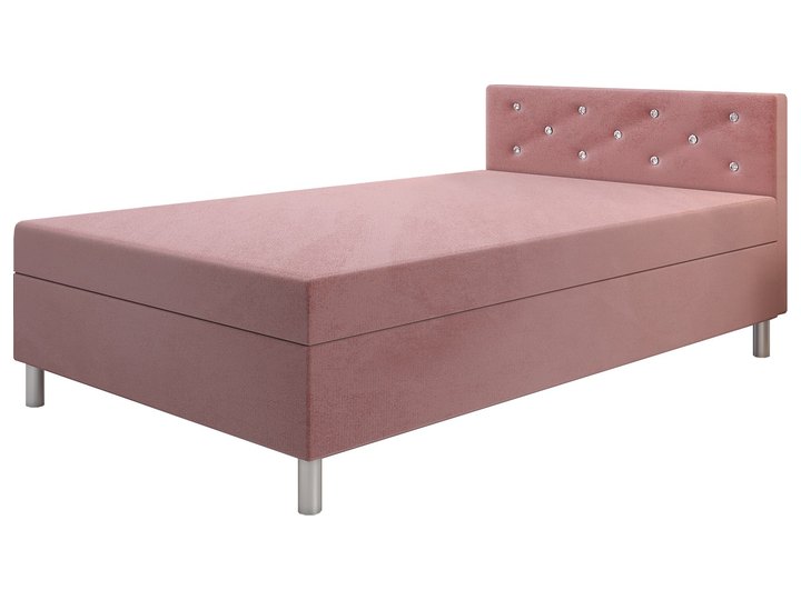 Princess 100x200 mit Kopfteil in Altrosa