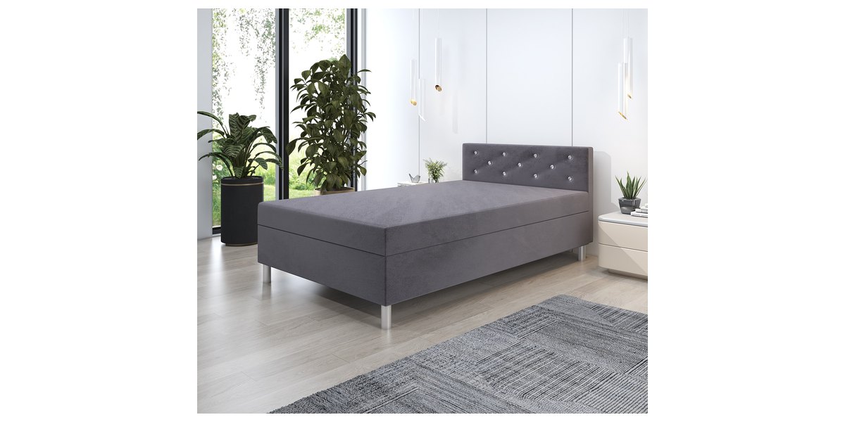 Princess 110x200 mit Kopfteil im Jugendzimmer