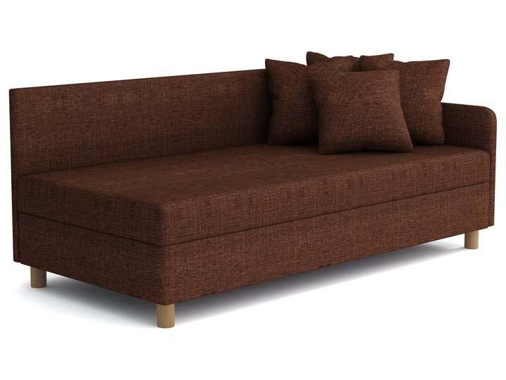 Mia Gold 80x195 in Rostbraun