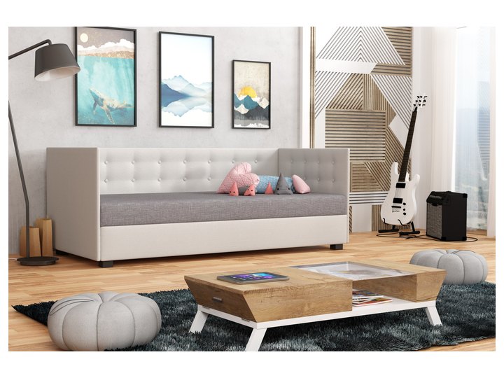 Olaf Pro in Creme mit Grau