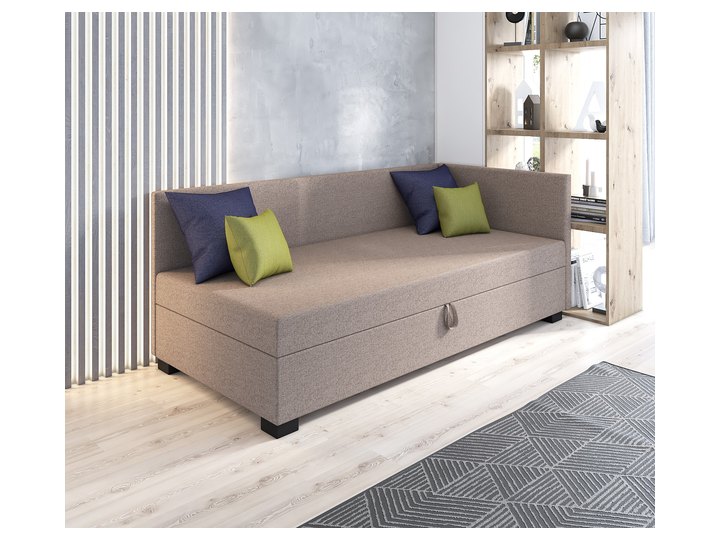 Bob mit Kopf- und Seitenteil in Sandbeige