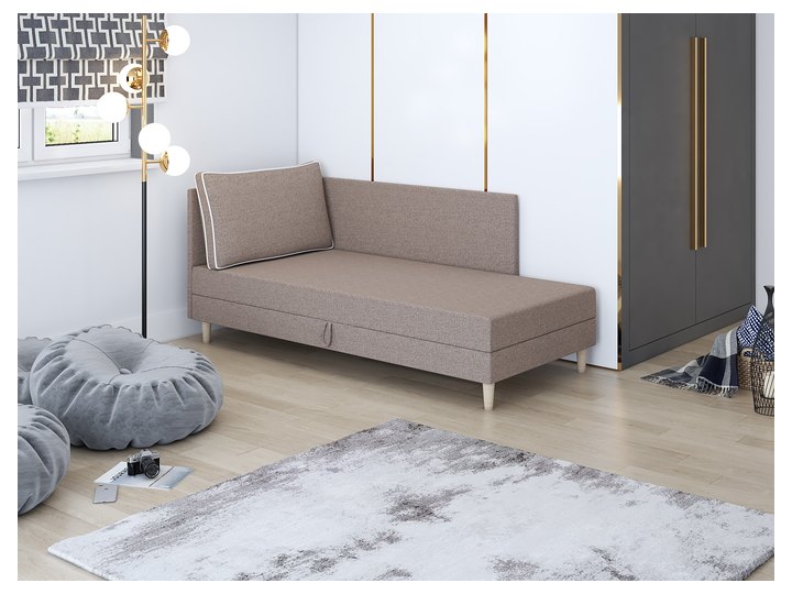 Inge mit Kopf- und Seitenteil in Sandbeige